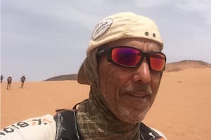 Mauro Prosperi superó las condiciones inhóspitas del desierto y logró sobrevivir