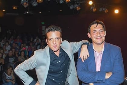 Mauro Szeta y Paulo Kablan, una aceitada dupla frente a cámaras y sobre el escenario