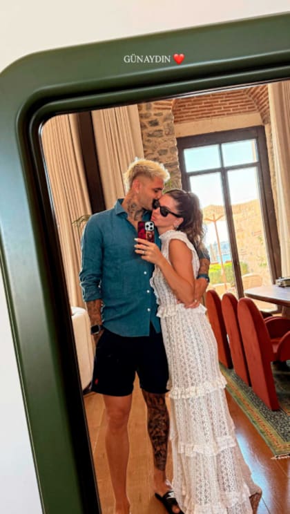 Mauro y Eugenia comparten fotos en sus redes en los que se los ve muy felices juntos (Foto: Instagram @sangrejaponesa)