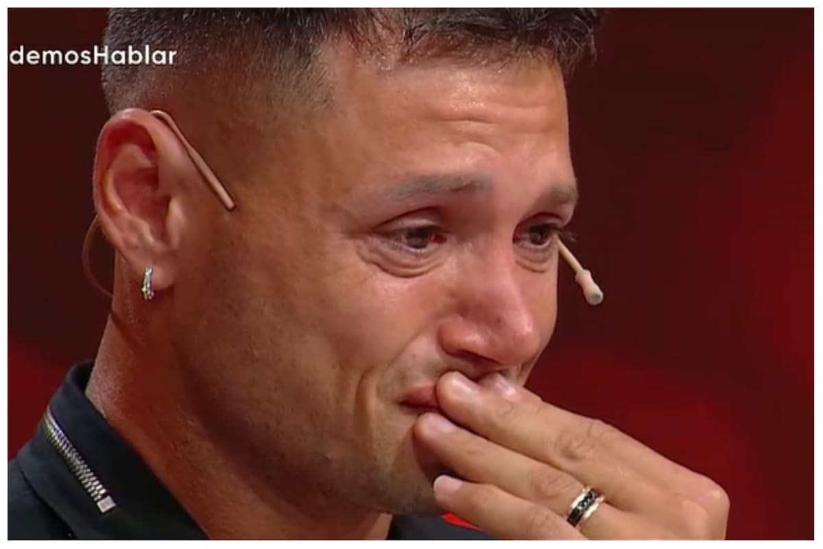 Mauro Zárate lloró al recordar a su papá, Rolo (Fuente: Captura de Video)