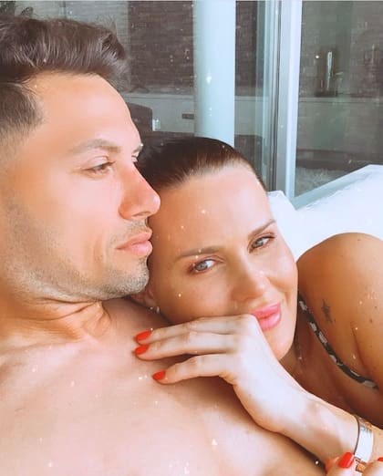 Mauro Zárate y Natalie Weber se habían dejado de seguir en las redes