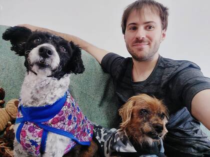 Mausy, Jazi y Matías.