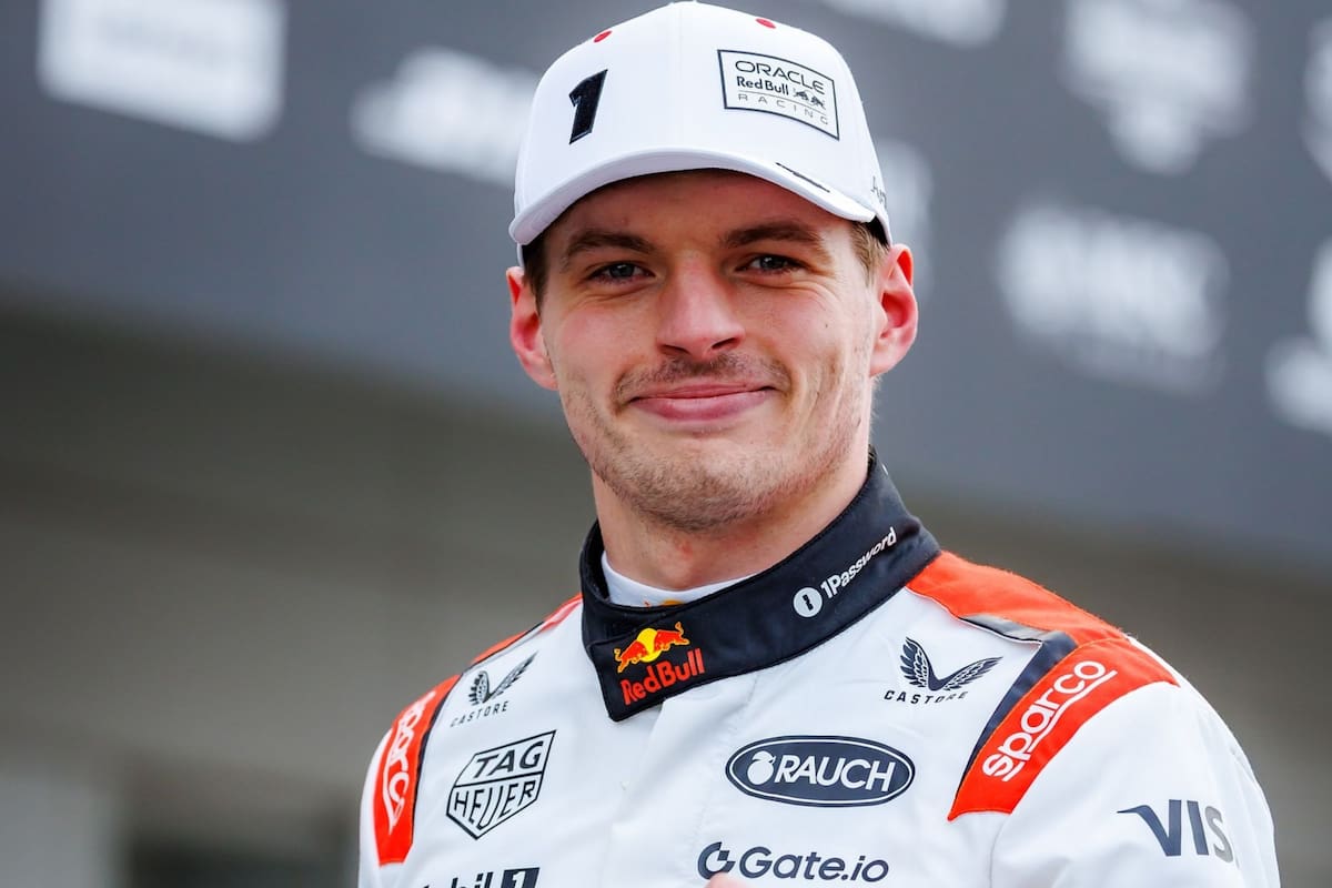 Max Verstappen compartió las primeras imagenes de su hija