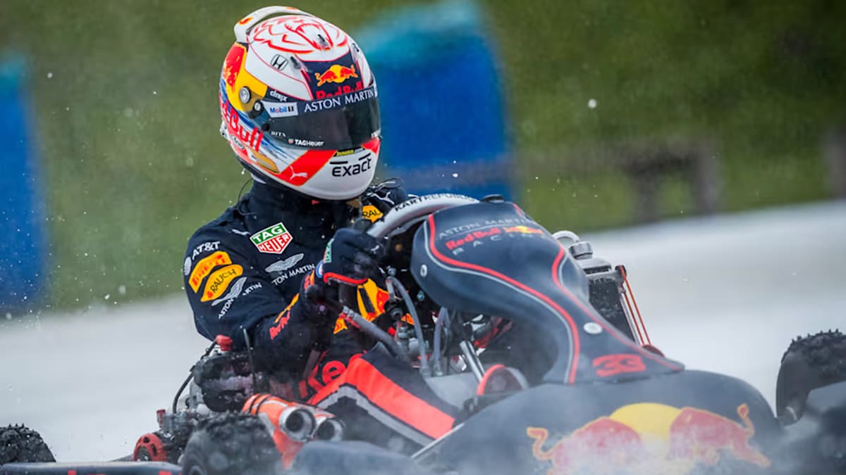 Max Verstappen competirá contra 100 pilotos amateurs de karting en Silverstone - LA NACION