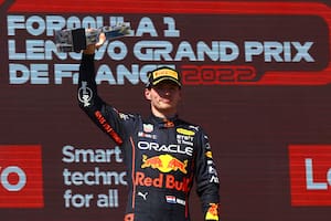 Max Verstappen, de Países Bajos, alcanzó su séptima victoria en el Campeonato Mundial 2022.