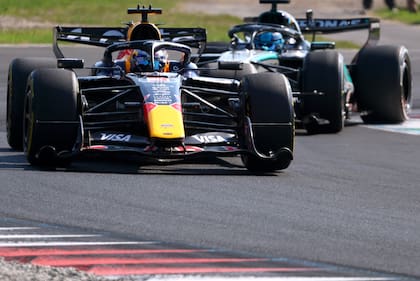 Max Verstappen, en la lucha por el podio