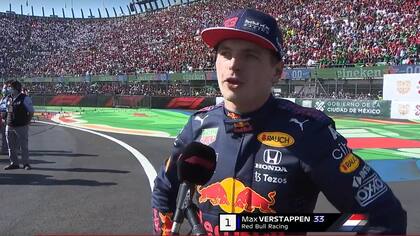 Max Verstappen habló luego del triunfo en México
