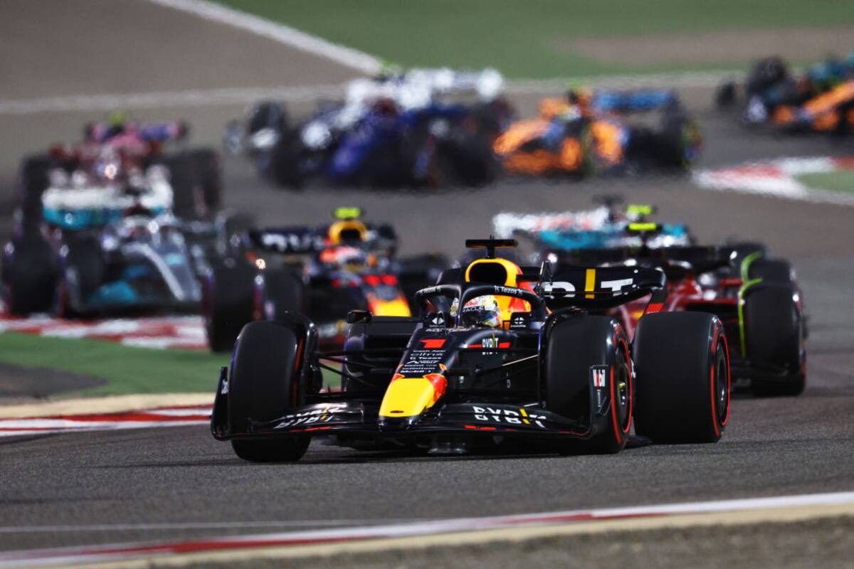 Max Verstappen no pudo terminar el primer Gran Premio de 2022 que se corrió en Bahrein