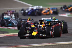Max Verstappen no pudo terminar el primer Gran Premio de 2022 que se corrió en Bahrein