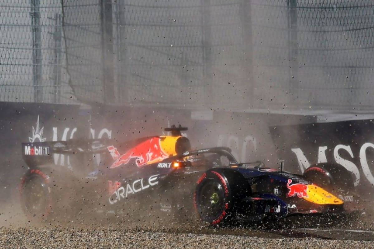 Max Verstappen se despistó en la curva 9 del trazado de Spielberg y generó un final con polémica en la clasificación de la F1