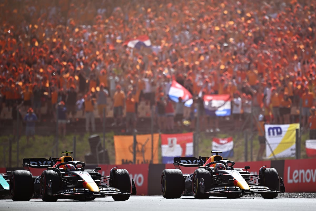 Max Verstappen se quedó con el primer lugar y detrás ingresó su compañero Sergio Pérez; dominio de Red Bull en España