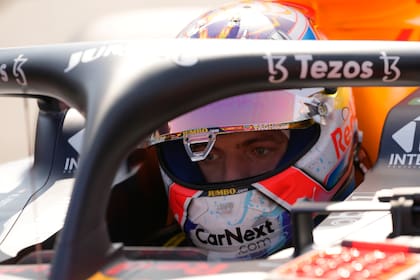 Max Verstappen y su concentración antes del Gran Premio de Holanda de Fórmula Uno, en el autódromo de Zandvoort, en los Países Bajos