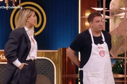 Maxi López anunció su salida de MasterChef para regresar a Europa por el nacimiento de su hijo Lando (Foto: Captura de video / Telefe)