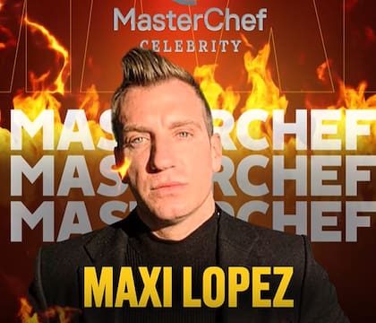 Maxi López (Foto: @masterchefargentina)
