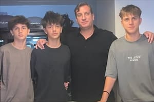 El emotivo reencuentro de Maxi López con sus hijos tras el robo a la casa de Wanda Nara