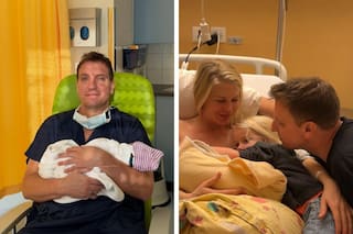 Maxi López y Daniela Christiansson se convirtieron en padres por segunda vez