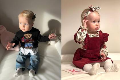 Maxi López y Daniela Christiansson mostraron el rostro de su hija (Foto Instagram @danielachristiansson)