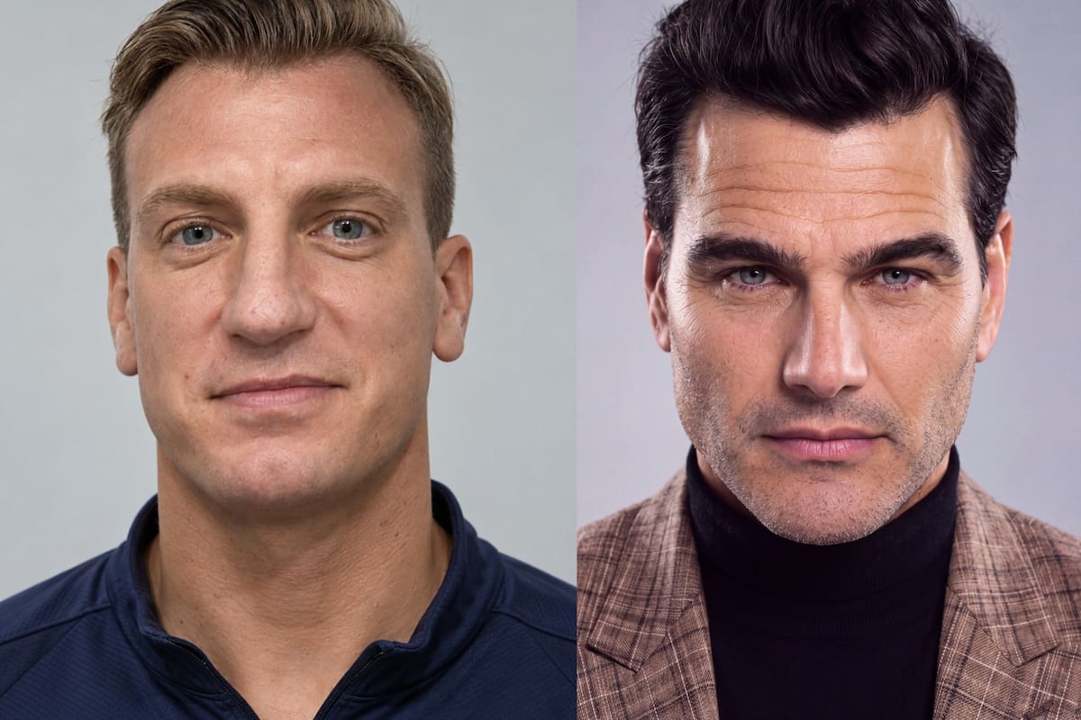Maxi López y Hernán Drago en su versión digital creada por el estudio argentino Delfi