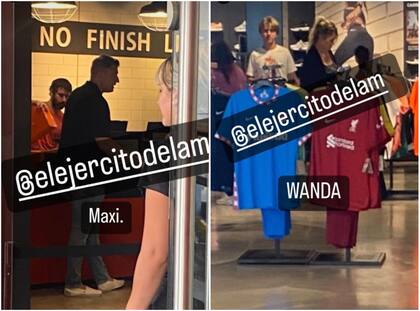 Maxi López y Wanda Nara salieron a pasear con sus hijos (Foto: Instagram @elejercitodelam)