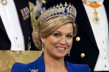 Máxima brilló durante la coronación