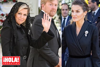 Máxima de los Países Bajos y Letizia de España, dos de las reinas de Europa que estuvieron presentes en Atenas, el 16 de enero pasado.