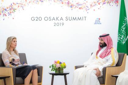 Máxima se reunió con el príncipe Mohamed bin Salman