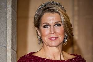 Máxima Zorreguieta asistió al banquete de estado en Chipre y lució elegante y sofisticada con su vestido de gala (Foto: Instagram @patrickvkatwijk)