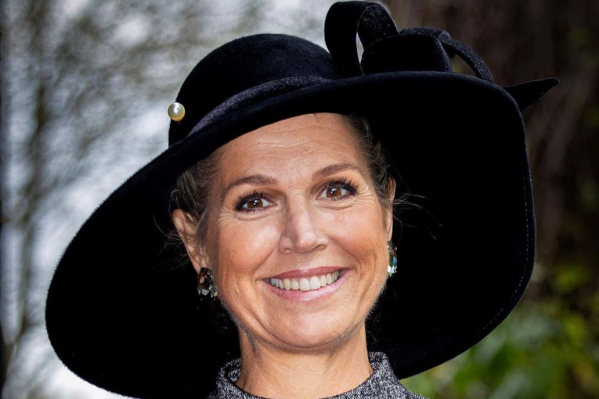 Máxima Zorreguieta deslumbró en Colombia con un outfit color amarillo