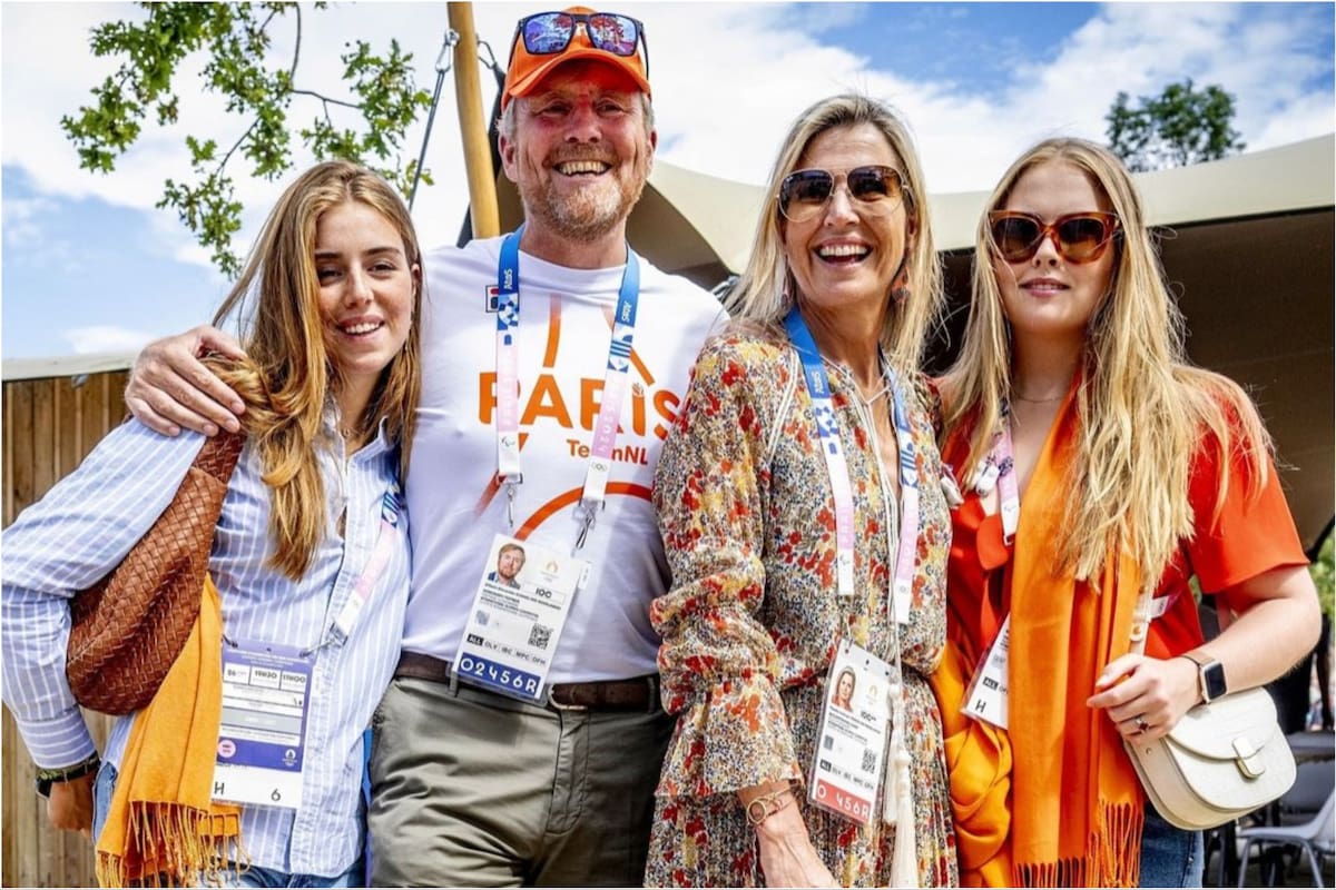 Máxima Zorreguieta deslumbró en una nueva jornada de los Juegos Olímpicos con un look informal