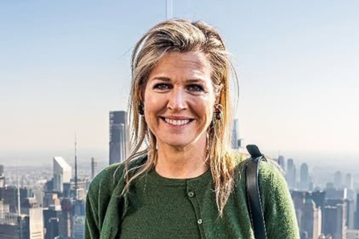 Máxima Zorreguieta llegó a Nueva York y se sacó una postal de ensueños (Foto: Instagram @patrickvkatwijk)