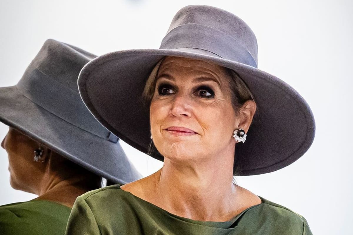 Máxima Zorreguieta volvió a acaparar todas las miradas con el look total green que usó para un evento (Foto: Instagram @patrickvkatwijk)