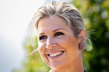 Máxima Zorreguieta volvió a sorprender con un outfit canchero y un inusual calzado (Foto: Instagram @patrickvkatwijk)