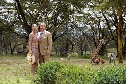 Máxima Zorreguieta y Guillermo Alejandro viajaron a Kenia en el marco de una visita de estado (Foto: Instagram @koninklijkhuis)