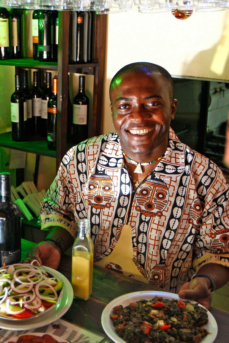 Maxime Tankouo, chef de El Buen Sabor