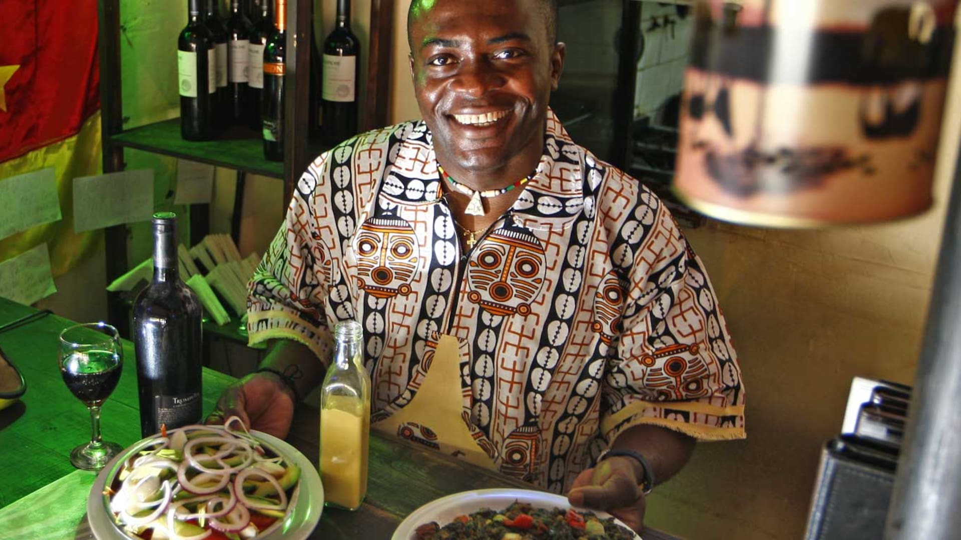 Maxime Tankouo, chef de El Buen Sabor