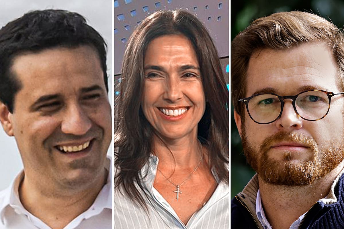 Maximiliano Abad, María Eugenia Talerico y Nicolás Massot