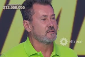 Maximiliano aseguró que si ganaba, iba a repartir el premio entre sus compañeros, salvo Leandro, puesto que ya había ganado 12 millones de pesos (Foto: Captura de TV/ eltrece)
