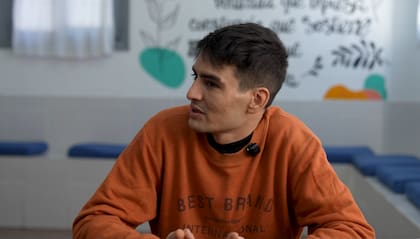 Maximiliano Braga en la Unidad Penal 3 de San Nicolás