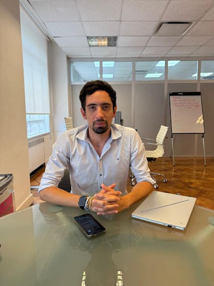Maximiliano Fariña, Secretario de transformación del estado y función pública entrevistado por La Nación.