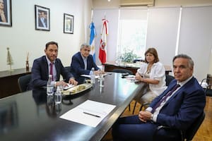 Maximiliano Ferraro, Gerardo Morales, Patricia Bullrich y Miguel Pichetto