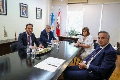 Maximiliano Ferraro, Gerardo Morales, Patricia Bullrich y Miguel Pichetto