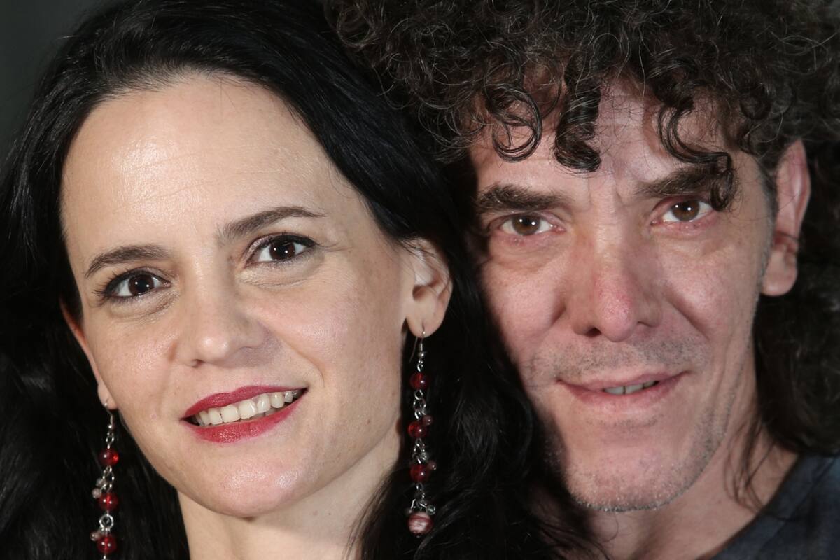 Maximiliano Guerra y su pareja Patricia Baca Urquiza