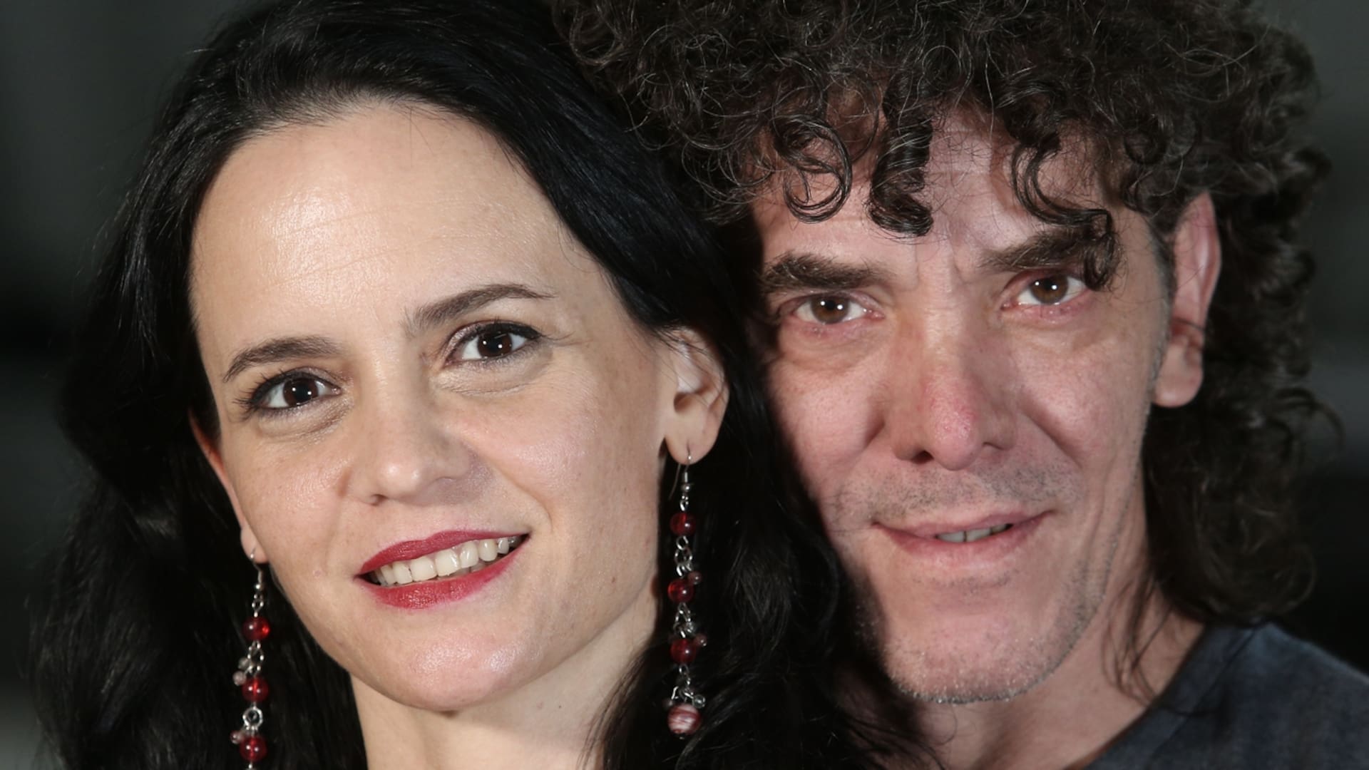 Maximiliano Guerra y su pareja Patricia Baca Urquiza