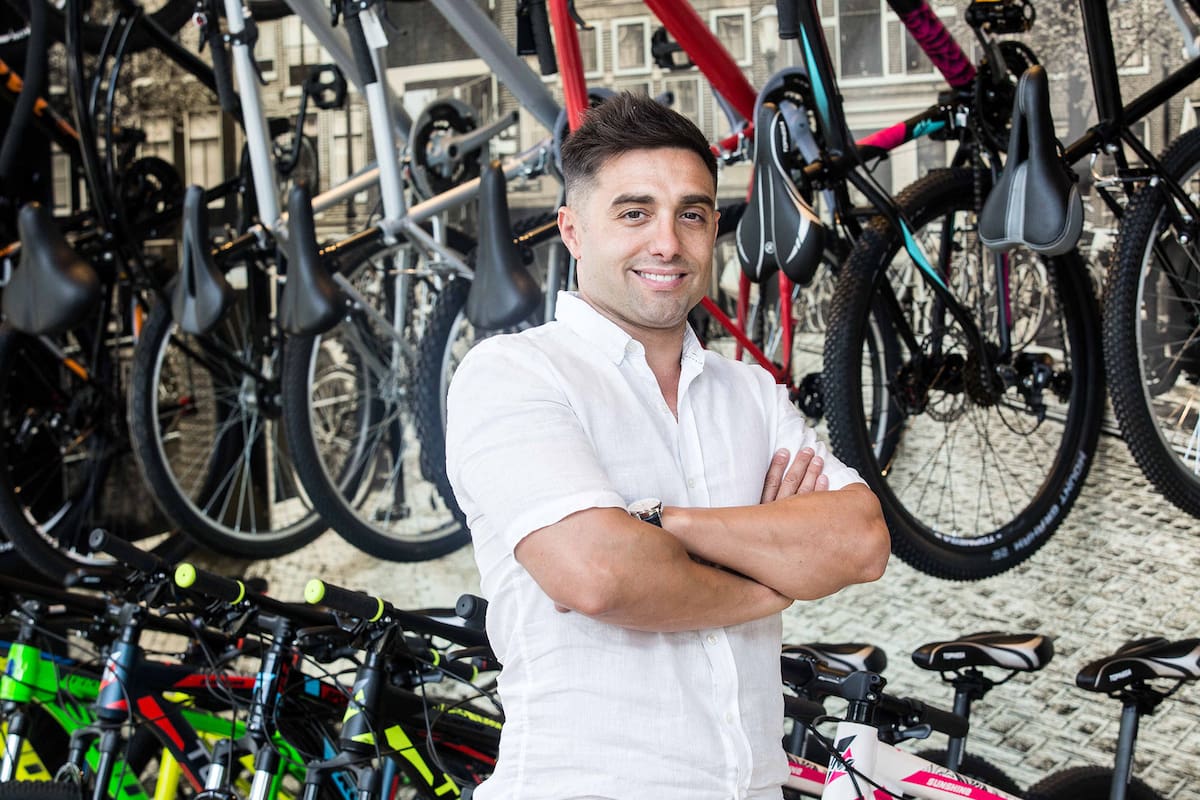 Maximiliano Minoli, uno de los fundadores de Goldenbike.