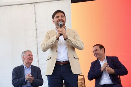 Maximiliano Pullaro durante la cumbre de Provincias Unidas en Jujuy