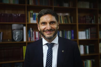 Maximiliano Pullaro, gobernador de Santa Fe.
