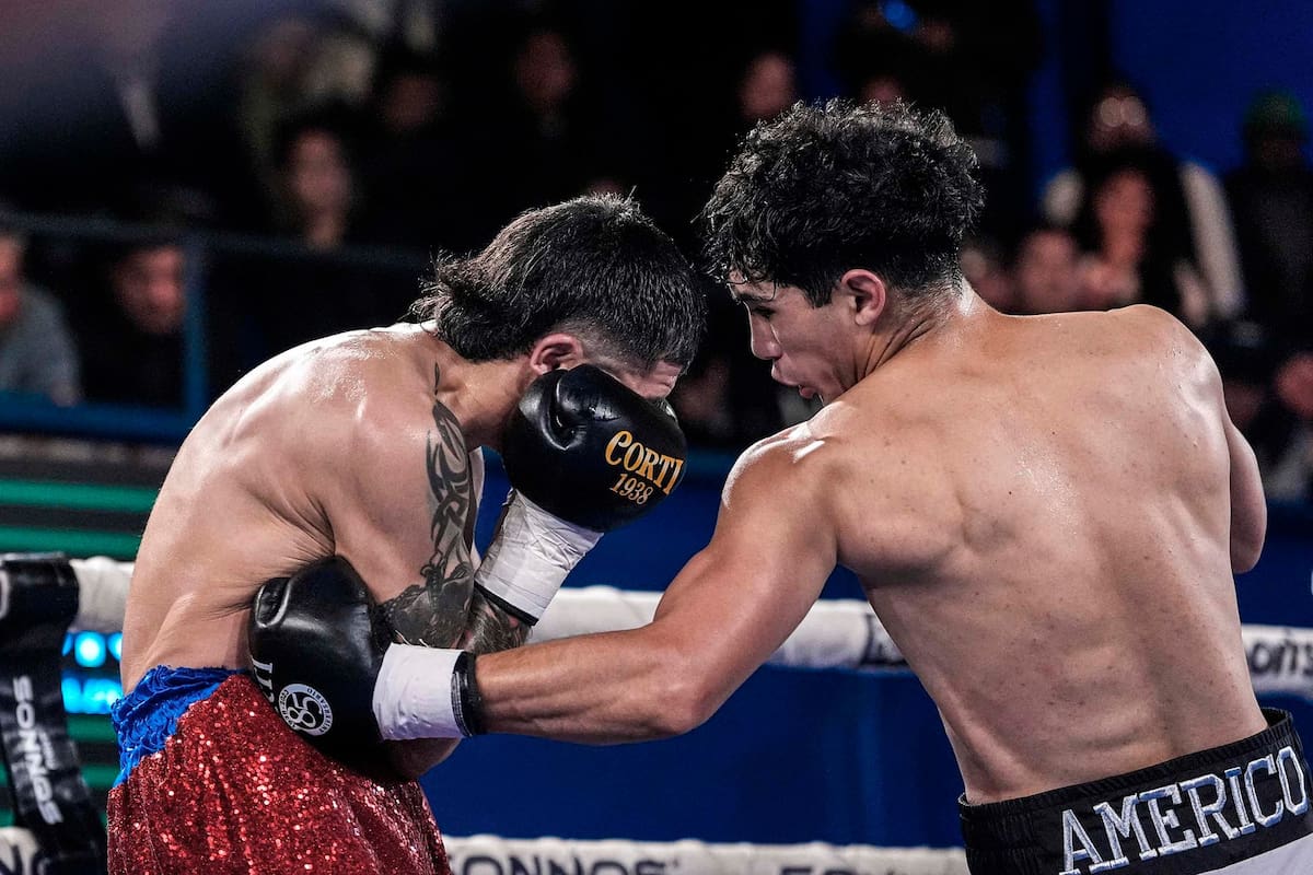 Maximiliano Robledo, boxeador argentino de peso pluma