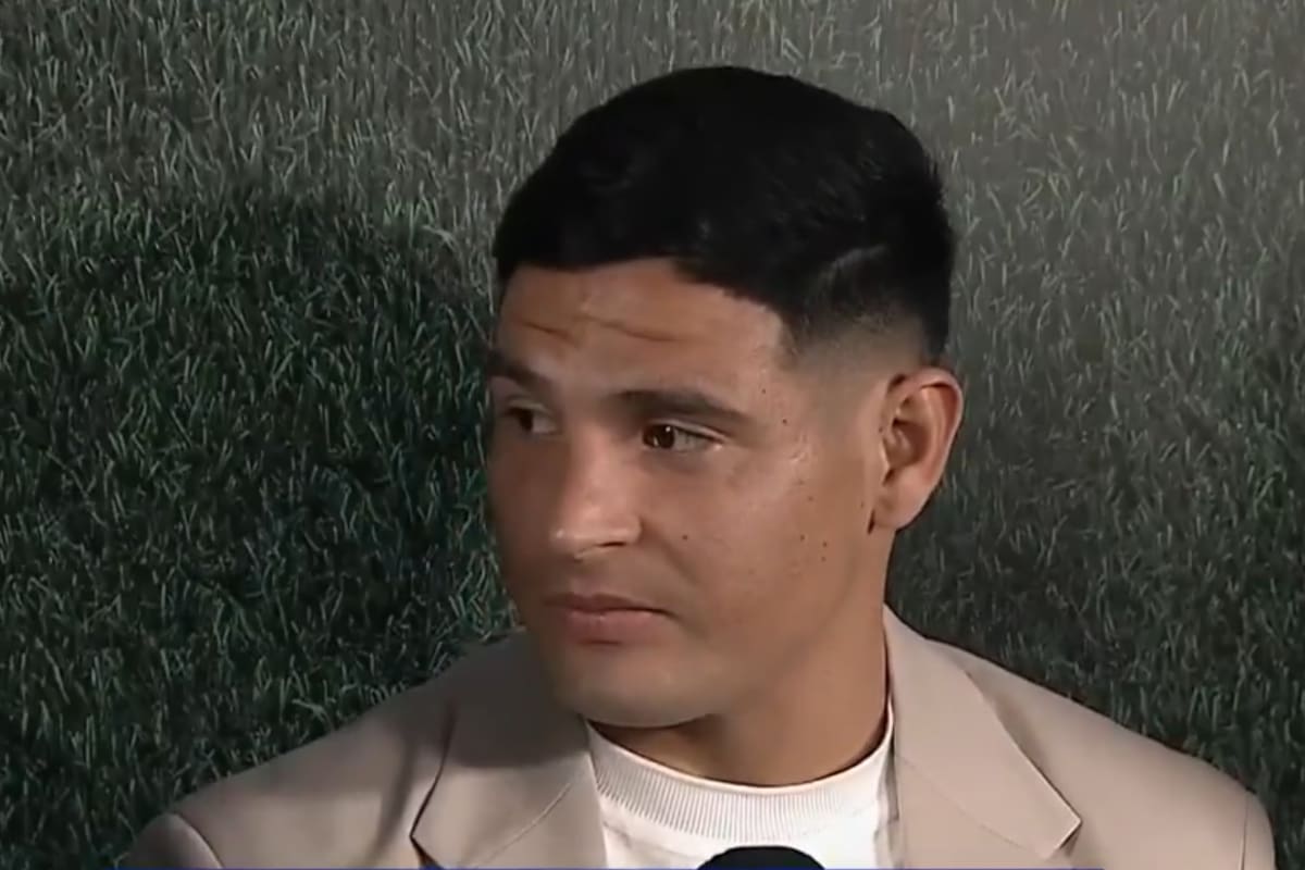 Maximiliano Salas entrevistado en la señal de ESPN