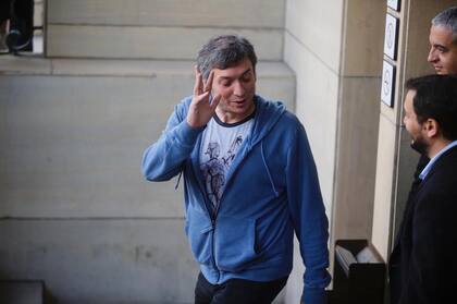 Máximo Kirchner, al salir de Comodoro Py