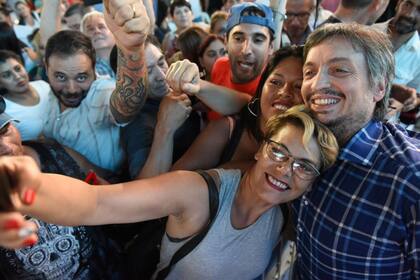 Máximo Kirchner, en Escobar